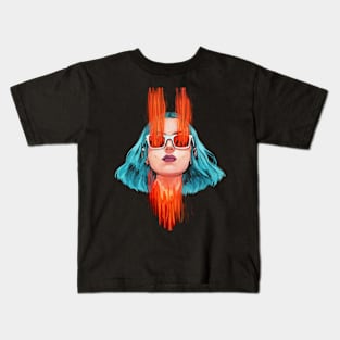 laser eye Kids T-Shirt